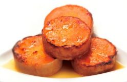 Butternut pumpkin in orange