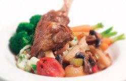 Lamb shank casserole