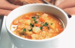 Vegie lentil soup