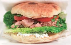 Tuna Salad in Turkish Bread